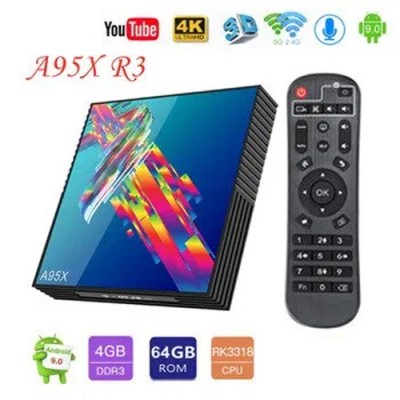 A95X R3 - TV BOX на Android 9.0 с памятью 4/64 ГБ