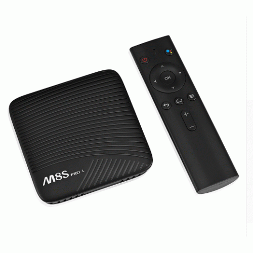 Mecool M8S Pro L - смарт приставка на 8-ми ядерном процессоре Amlogic S912 с памятью 3/16 Гб и пультом с голосовым управлением