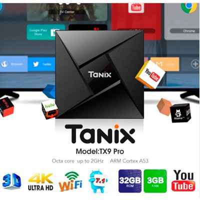 Tanix TX9 Pro - тв приставка 3/32 Гб на Android 7.1.2 Tanix TX9 Pro - тв приставка 3/32 Гб на Android 7.1.2