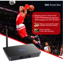 X92 ТВ приставка на Android 7.0 Smart TV Box Amlogic S912 Octa core KD16.1 установлен 5 г Wi-Fi поддержка 4К H.265 