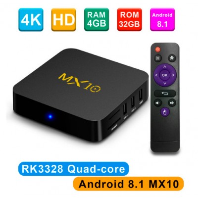 MX10 тв приставка на Android 8.1, с памятью 4/32ГБ MX10 тв приставка на Android 8.1, с памятью 4/32ГБ