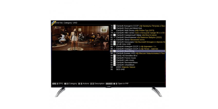 Добавлены новые телеканалы в пакет Premium 4K 
