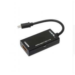 Переходник кабель MHL Micro USB - HDMI для подключения телефона к телевизору Переходник кабель MHL Micro USB - HDMI для подключения телефона к телевизору