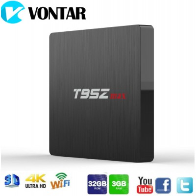 T95Z MAX - TV BOX 8 ядер на Android 7.1.2 с памятью 3/32Гб 